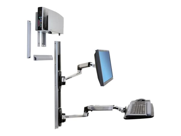 Ergotron LX Wall Mount System, Seinä, 13,4 kg