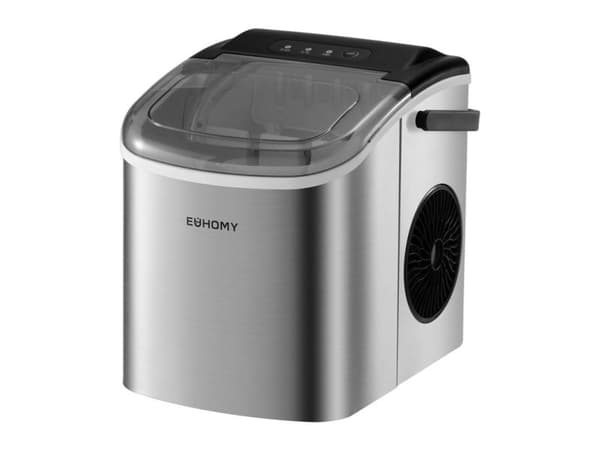 Euhomy IM001 ice cube maker, 1.2 l, 12 kg (silver)