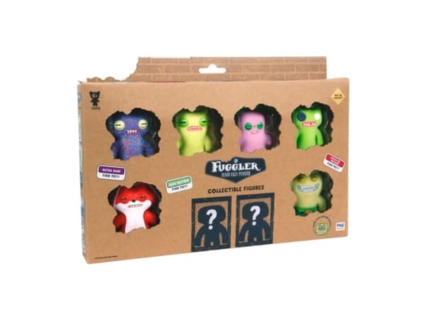 FUGGLER COLLECTIBLE FIGURES DELUXE 8 PK ASS - assorted