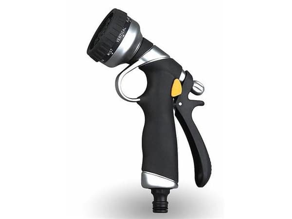 Sprutpistol Multi 8 bar, aluminium, med gummigrepp
