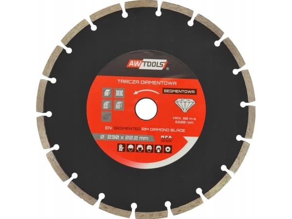 AWTOOLS diamantskiva 400x32, segmenterad
