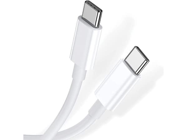 Subsonic SA5634, 3 m, USB C, USB C, Valkoinen