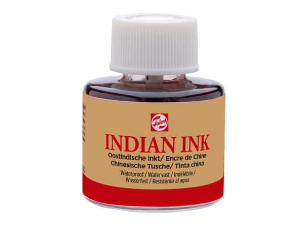 Talens Indian Ink-flaska Black 700