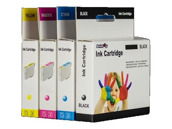 Blekk Print4you CLI-521BK svart