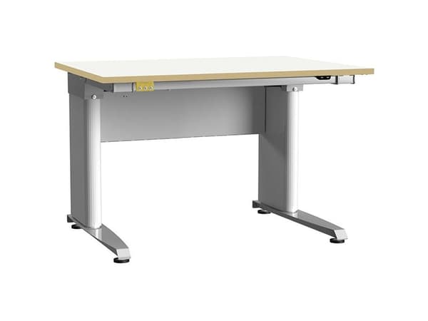 ESD-arbeidsbord ErgoMulti 2000x800 mm grå HPL