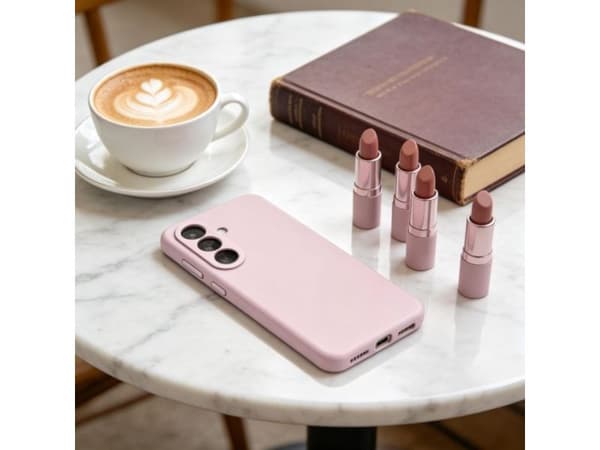 Tech-Protect Silicone MagSafe Case for Samsung Galaxy S26 - Pink
