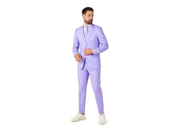 OppoSuits Lavish Lavender enfärgat kostym