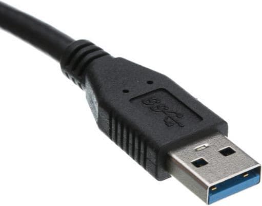 USB Logo USB-A - USB-A kaapeli 1,8 m Musta