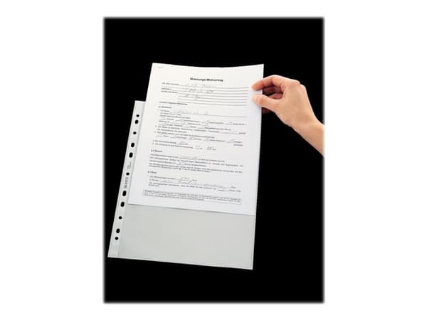 Pocket Leitz 75my A4 klar - (100 st.)