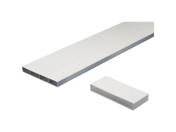 Rittal SK 3286.860, Rakt kabelfack, 1,5 m, Plast, Vit