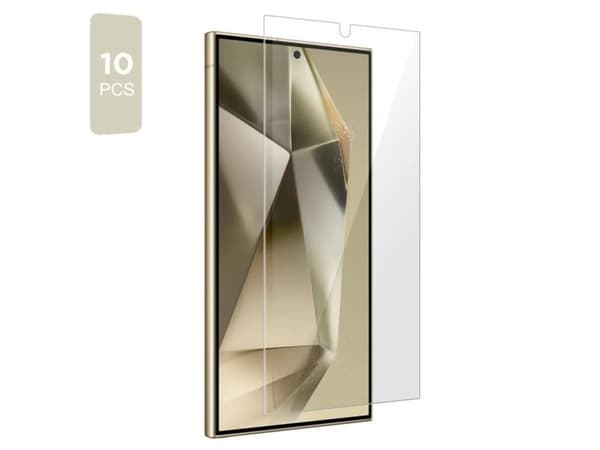 Tech-Protect herdet glass BUNDLE 10-pakke GALAXY S24 ULTRA CLEAR