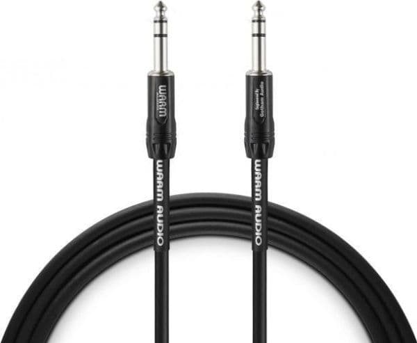 Warm Audio sammenkoblingskabel TRS – TRS 6,1 m