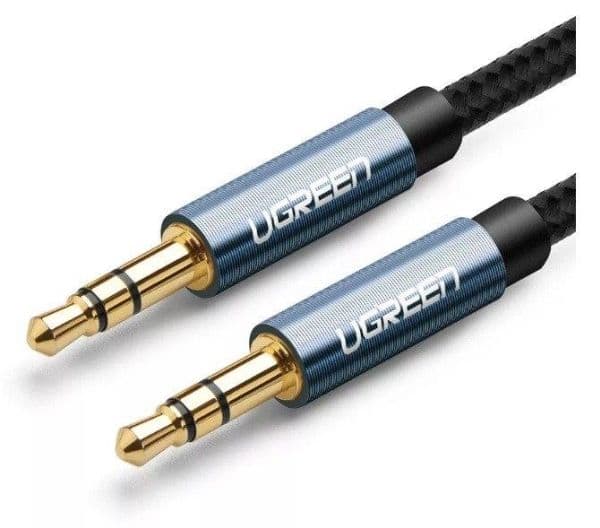 Ugreen Jack 3.5mm - Jack 3.5mm kaapeli 1m sininen (60179)