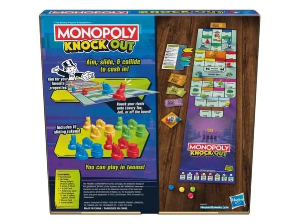 Monopoly Knockout, Brettspill, Economic simulation, 8 år, 20 min