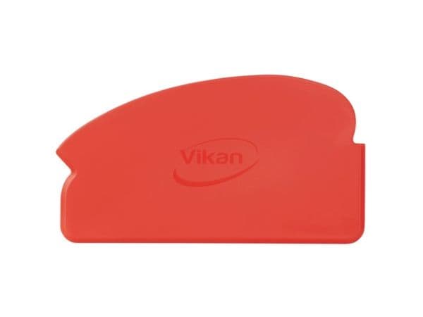 Skraber, Vikan Hand squeegee w/minim handle, rød 2mmx165mm