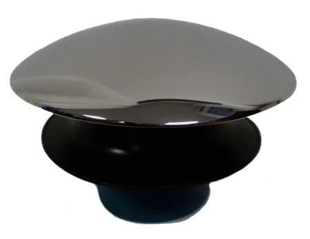 Bundventil push-up, krom