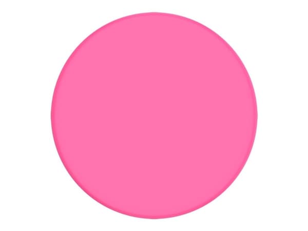 PopSockets PopGrip - Fingergrep/stativ for mobiltelefon - neonrosa