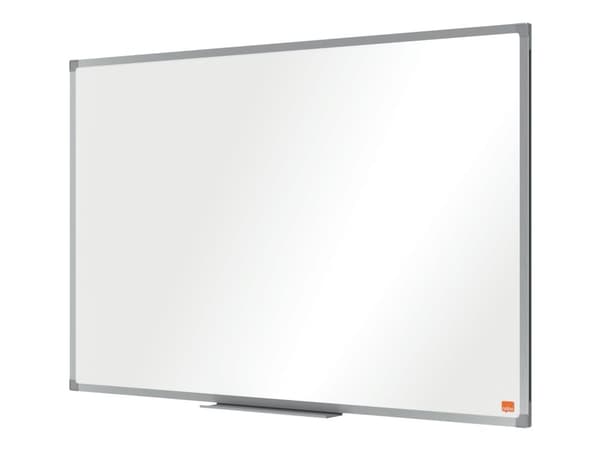 Nobo Basic - Whiteboard-tavla - väggmonterbar - 900 x 600 mm - stål - magnetisk - vit - silverram