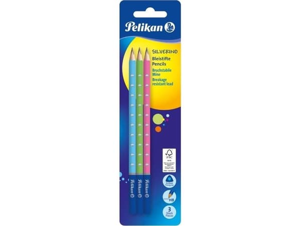 Pelikan 811149, Svart, 3 styck