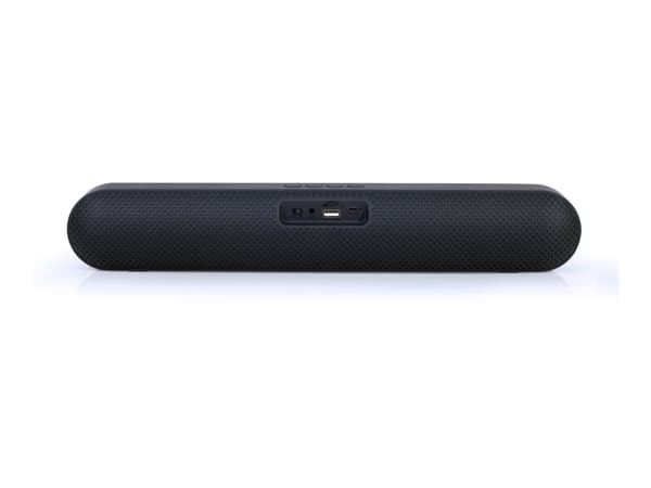 Gembird SPKBT-BAR400L - Lydplanke - trådløs - Bluetooth - 10 watt - svart
