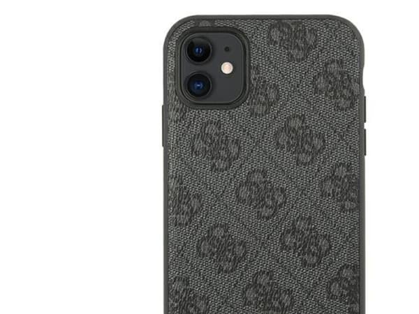 Guess 4G Triangle Collection mobilskal iPhone 11 6,1" / Xr - grå