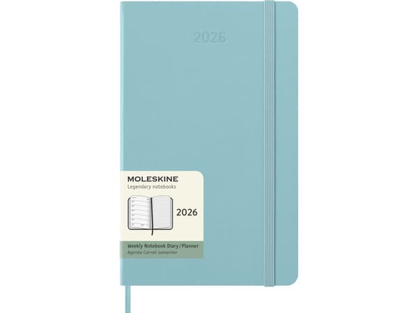 Classic Hard 12M Week Note Large Aquamarine 2026