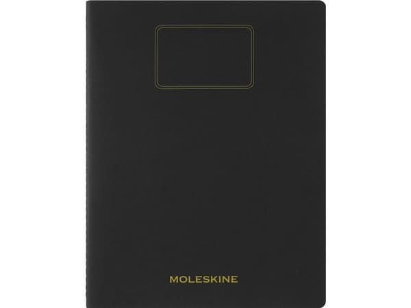Student Cahier Blank XXL Sort