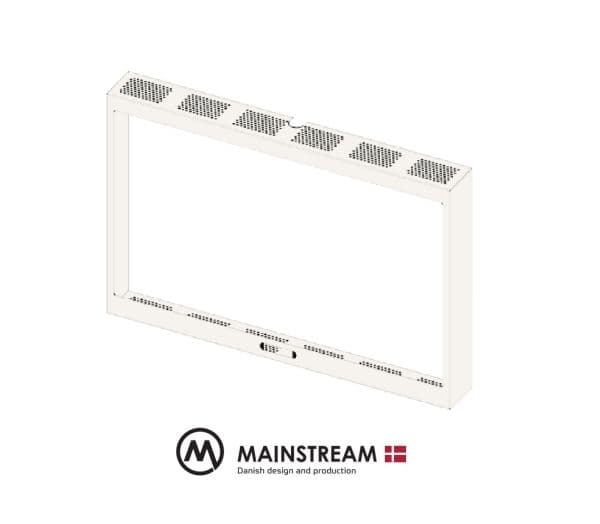 Mainstream displaykapsling med skyddsglas för 52" - exkl. fäste