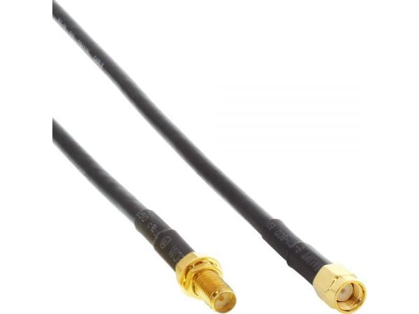 InLine 40861, 1 m, musta