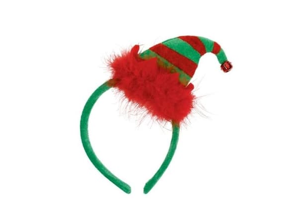 Jultomtemössa med hårband