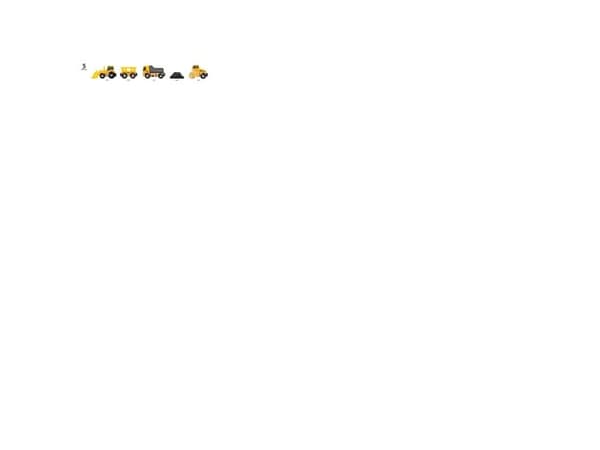 BRIO 33658 Rakennusajoneuvot