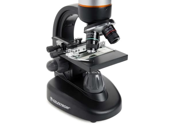 Celestron Tetraview, Digitalt, Sort, Sølv, LCD, 10,9 cm (4.3"), SD, SDHC, 1600x
