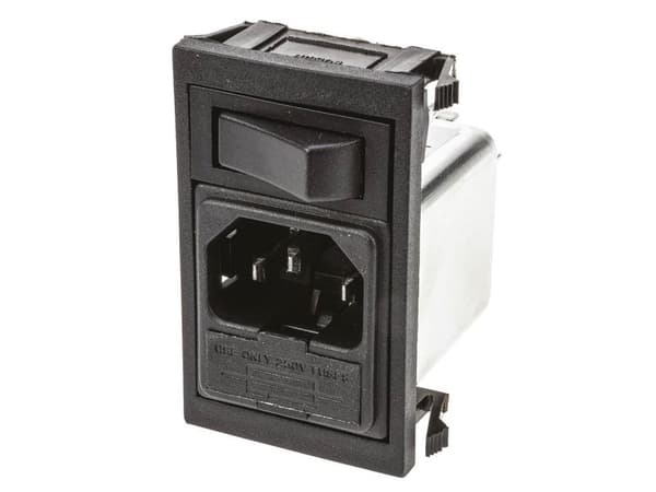 Bulgin BZV01/A0620/01 strömkontakt 1 st