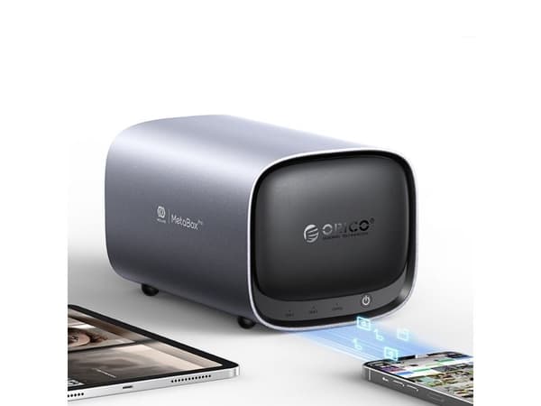 Orico nätverksdiskarray ORICO NAS MetaBox Pro Home - grå