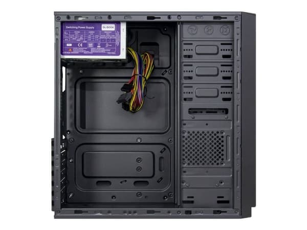 Inter-Tech IT-5916 - Tower - ATX 500 watt (ATX12V 2.03) - USB/lyd