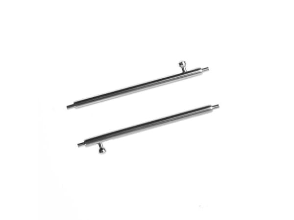 FIXED - Sløyfe for smart armbåndsur - 20 mm, quick release - sølv