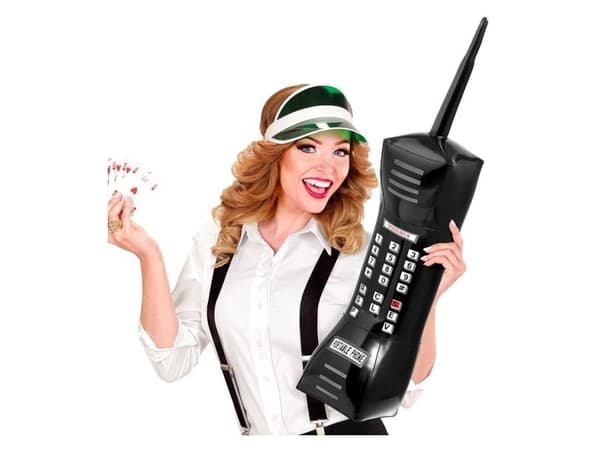 Oppblåsbar mobiltelefon