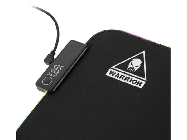 Kruger & Matz Warrior LED musematte og tastaturmatte