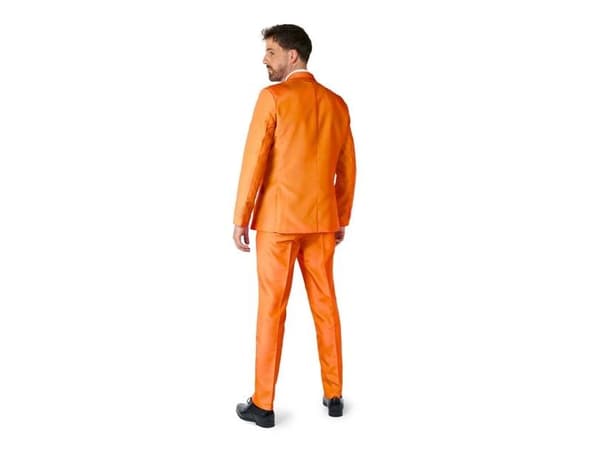 Suitmeister orange kostym