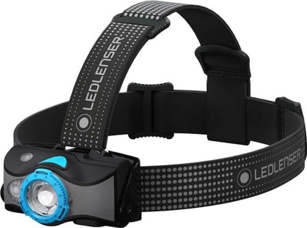 Ledlenser MH7 Sort, Blå Hovedbånd lommelygte LED