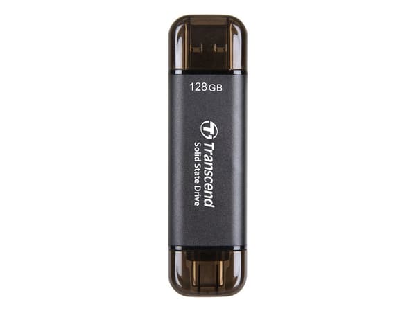 Ulkoinen SSD|TRANSCEND|ESD310C|128GB|USB-C|USB|3D NAND|TS128GESD310C