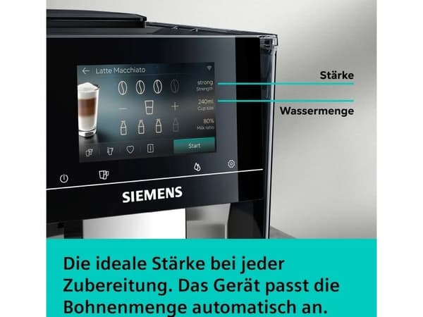 Siemens TP725EM7 espressomaskin