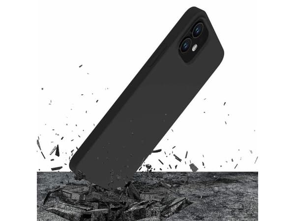 3MK Silicone Case, iPhone 12 mini, Svart