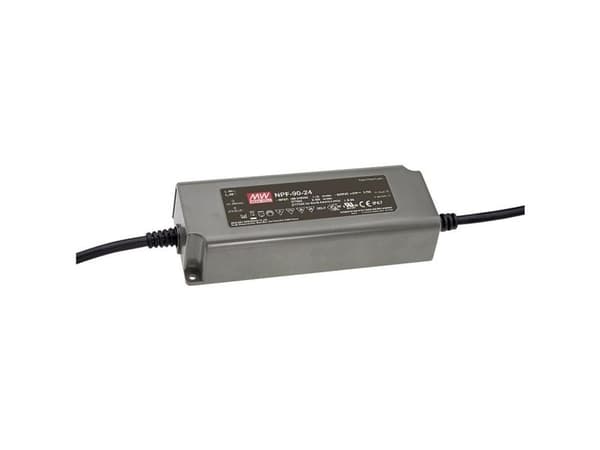 MEAN WELL NPF-90-20 LED-drivdon LED-transformator konstant spänning/konstant ström 90 W 3 A 18-30 V/DC ej dimbar PFC-kopplingskrets