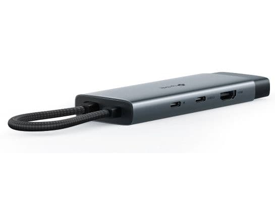 TP-Link UH6120C, USB Type-C, USB Type-C, Grå, Rund kabel, 0,18 m, 118,2 mm