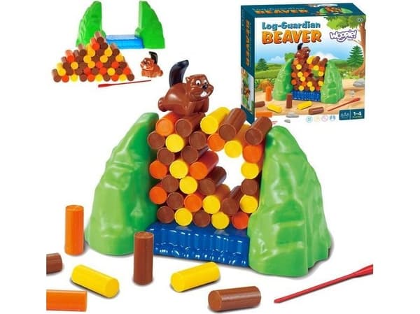Woopie Falling Beaver Beaver Tama arcade peli Lumarko!