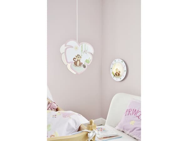 EGLO LOUIE LOFT ABE PINK