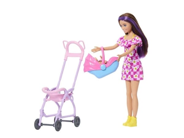 Barbie Babysitting Skipper playset
