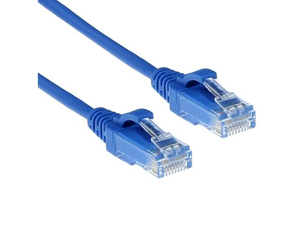 ACT CAT6 U/UTP slimkabel 0,5 m