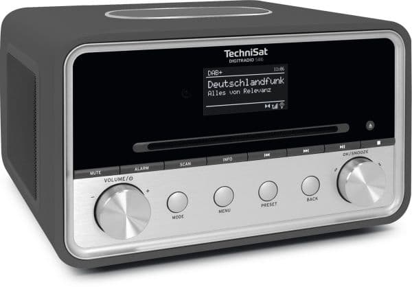 TechniSat DigitRadio 586 - DAB+ radio - silver, antracit